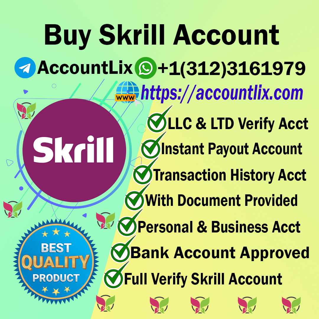 Buy Verified Business Skrill Account